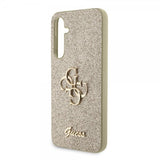 Guess Samsung Galaxy S23 FE Skal Fixed Glitter Guld