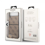 Guess Samsung Galaxy Z Flip 4 Skal 4G Charms Brun