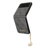 Guess Samsung Galaxy Z Flip 4 Skal 4G Charms Grå
