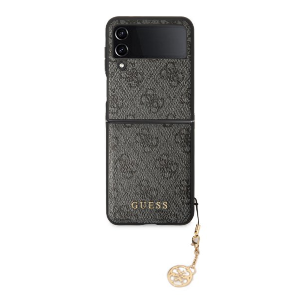 Guess Samsung Galaxy Z Flip 4 Skal 4G Charms Grå