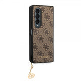 Guess Samsung Galaxy Z Fold 4 Skal 4G Charms Brun