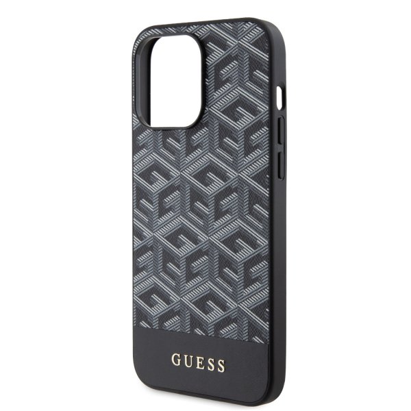 Guess iPhone 15 Pro Max Skal G Cube MagSafe Svart
