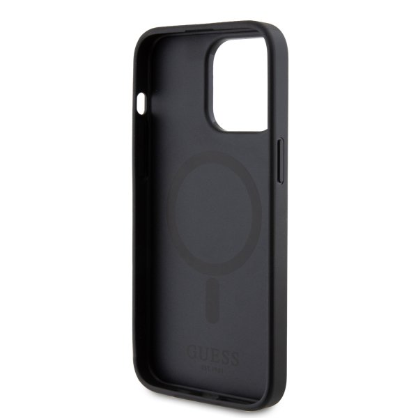 Guess iPhone 15 Pro Max Skal G Cube MagSafe Svart