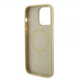 Guess iPhone 15 Pro Max Skal Saffiano MagSafe Beige