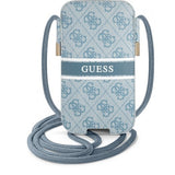 Guess Pouch 4G Logo Large Blå
