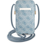 Guess Pouch 4G Logo Large Blå