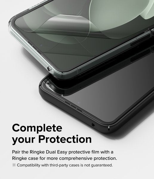 Ringke Samsung Galaxy Z Flip 5 Skärmskydd Dual Easy Film 2-pack
