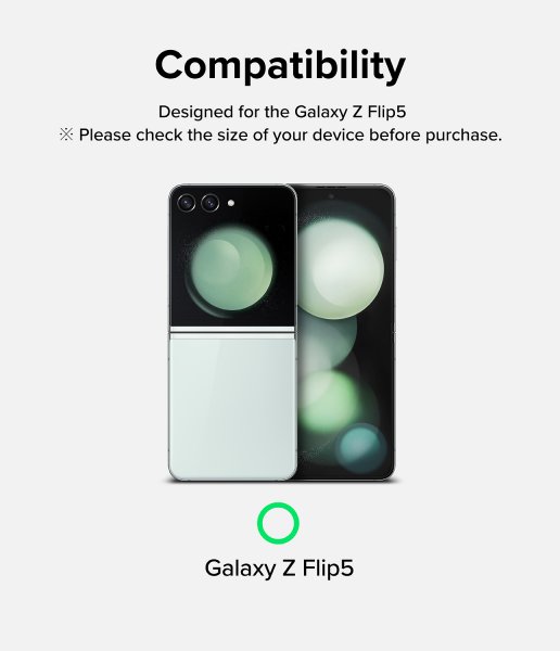 Ringke Samsung Galaxy Z Flip 5 Skärmskydd Dual Easy Film 2-pack