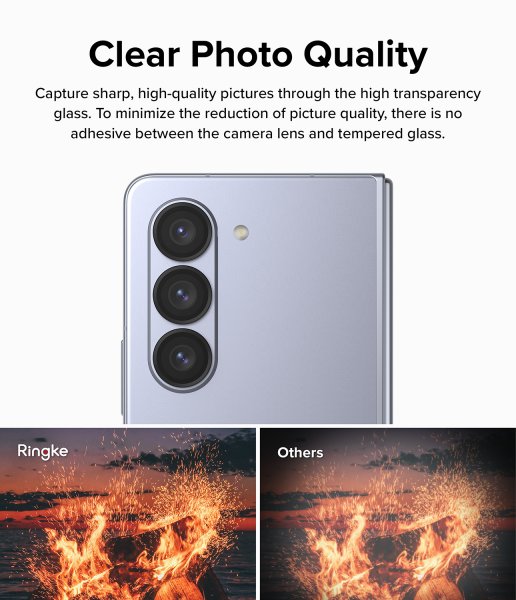 Ringke Samsung Galaxy Z Fold 5 Kameraskydd Camera Lens Frame