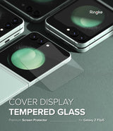 Ringke Samsung Galaxy Z Flip 5 Skärmskydd Cover Display Protector Glass 2-pack
