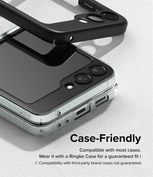Ringke Samsung Galaxy Z Flip 5 Skärmskydd Cover Display Protector Glass 2-pack