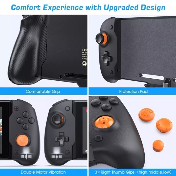 Dobe Handhållen Spelkontroll med Fodral till Nintendo Switch