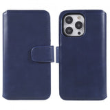 Nordic Covers iPhone 14 Pro Fodral Essential Leather Heron Blue