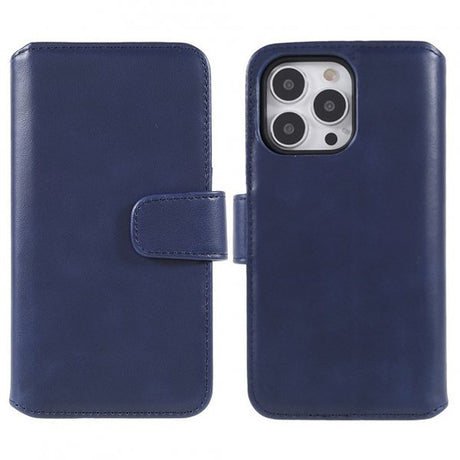 Nordic Covers iPhone 14 Pro Fodral Essential Leather Heron Blue