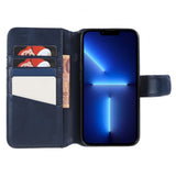 Nordic Covers iPhone 14 Pro Fodral Essential Leather Heron Blue