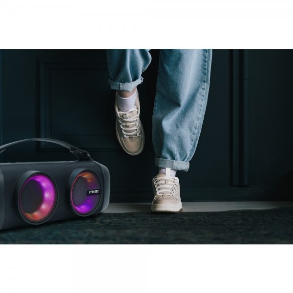 Streetz Högtalare B100 Bluetooth Boombox Speaker Svart