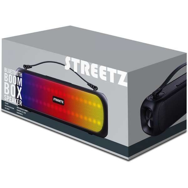 Streetz Högtalare B200 Bluetooth Boombox Speaker Svart