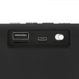 Streetz Högtalare S100 Portable Compact Bluetooth Speaker Svart