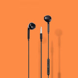 Streetz Hörlurar E100 Semi-In-Ear Earbuds 3.5mm Svart