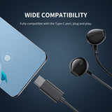 Joyroom Hörlurar JR-EC03 USB-C Svart