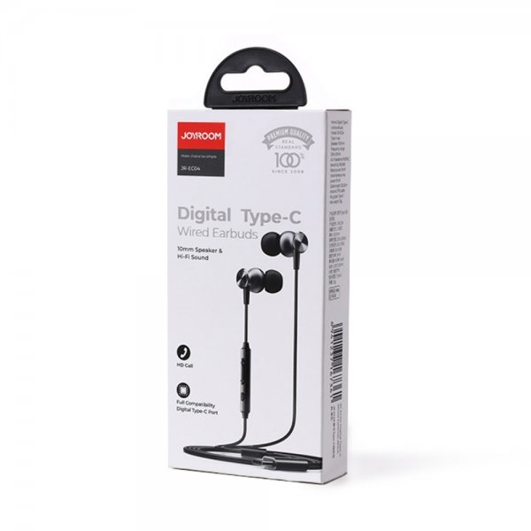 Joyroom Hörlurar JR-EC04 USB-C Silver