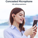 Joyroom Hörlurar JR-EW04 Wired Earphones 3.5mm Svart