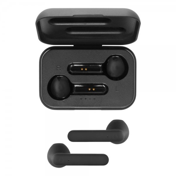 Streetz Hörlurar T110 Wireless Earbuds Semi-In-Ear Matte Svart