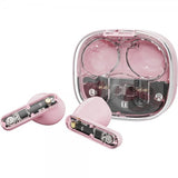 Streetz Hörlurar T150 Transparent True Wireless Earbuds Rosa