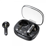 Streetz Hörlurar T150 Transparent True Wireless Earbuds Svart