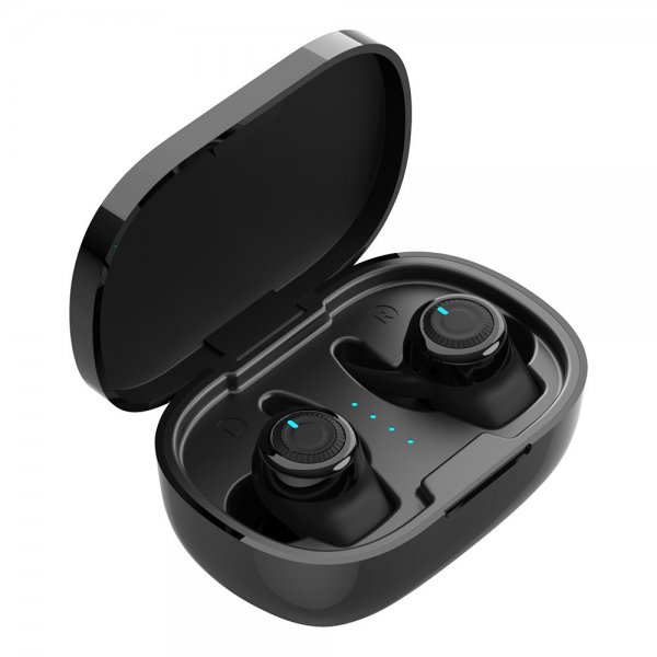 Streetz Hörlurar T220 Wireless Earbuds Stay-In-Ear Svart