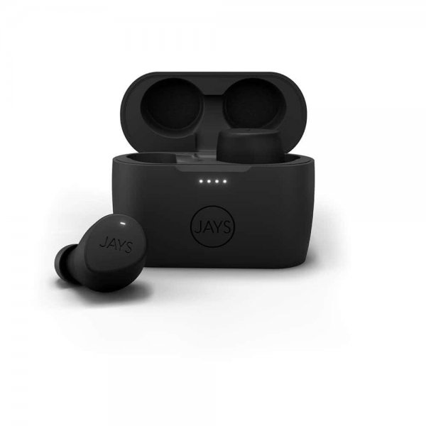 Jays Hörlurar True Wireless m-Seven Svart