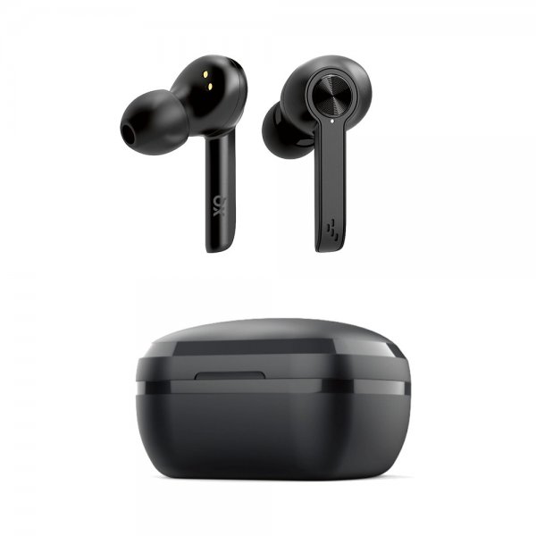 Xqisit Hörlurar TW300 True Wireless Earphones ANC Svart