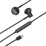 Xqisit Hörlurar USB-C Earphones Svart