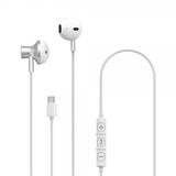 Xqisit Hörlurar USB-C Earphones Vit