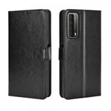 Huawei P Smart 2021 Fodral Lädertextur Svart
