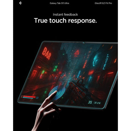 Spigen Samsung Galaxy Tab S11 Ultra Skärmskydd GLAS.tR EZ Fit Pro