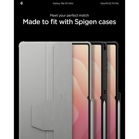 Spigen Samsung Galaxy Tab S11 Ultra Skärmskydd GLAS.tR EZ Fit Pro
