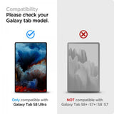 Spigen Samsung Galaxy Tab S8 Ultra Skärmskydd GLAS.tR EZ Fit