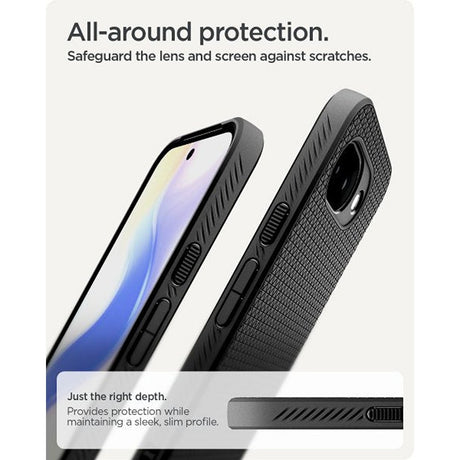 Spigen Google Pixel 10a Skal Liquid Air Matte Black