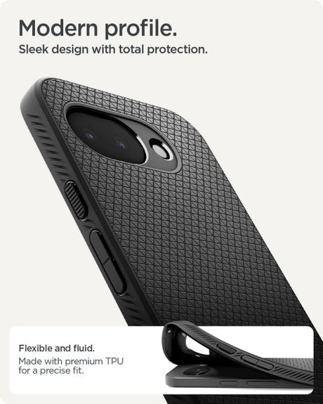 Spigen Google Pixel 10a Skal Liquid Air Matte Black