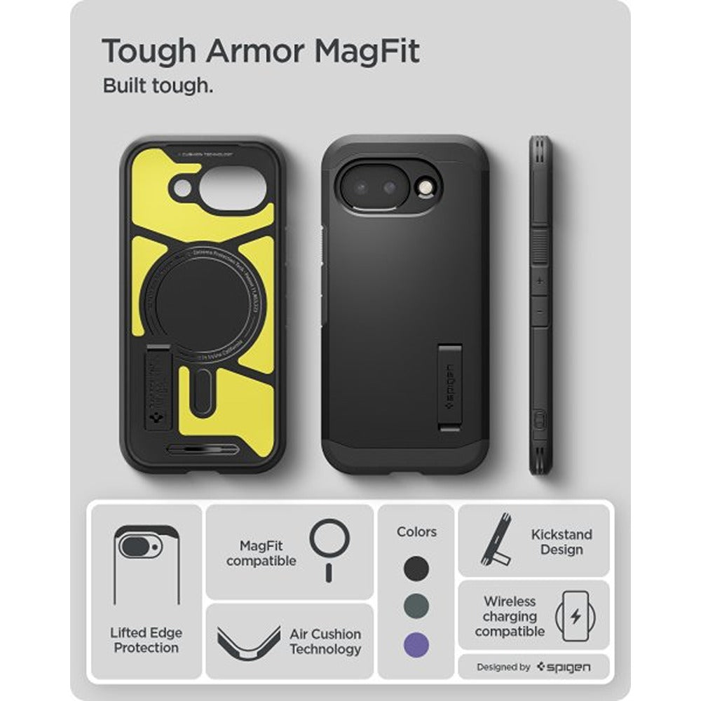 Spigen Google Pixel 10a Skal Tough Armor MagFit Svart