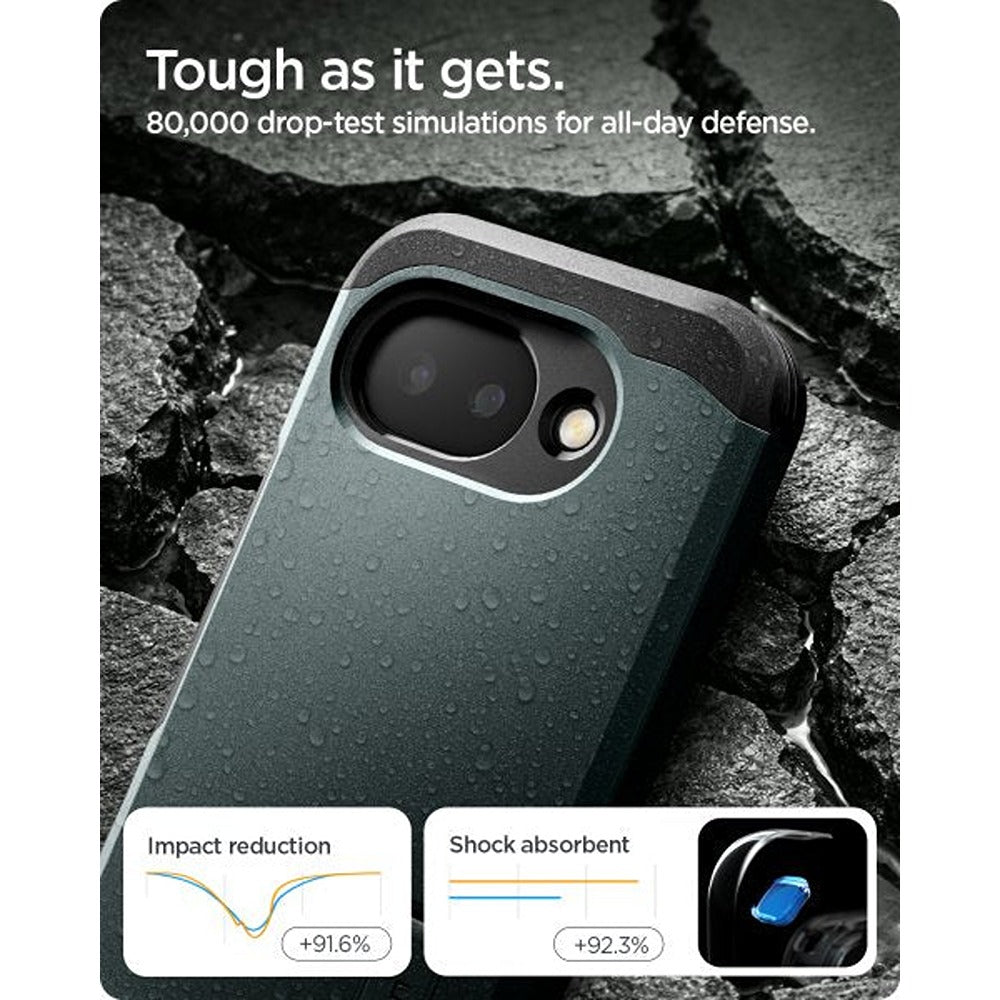 Spigen Google Pixel 10a Skal Tough Armor MagFit Abyss Green