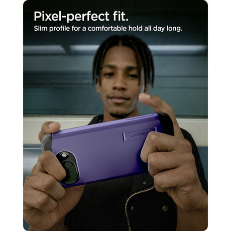 Spigen Google Pixel 10a Skal Tough Armor MagFit Ash Violet