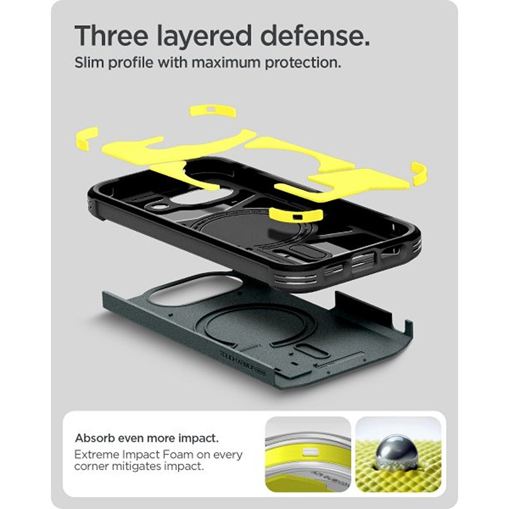 Spigen Google Pixel 10a Skal Tough Armor MagFit Abyss Green