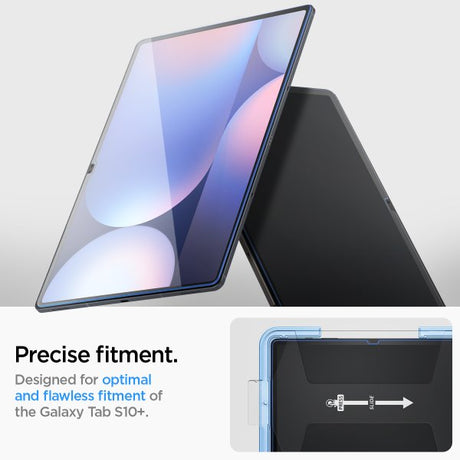 Spigen Samsung Galaxy Tab S9 Plus/Galaxy Tab S10 Plus Skärmskydd GLAS.tR EZ Fit