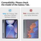 Spigen Samsung Galaxy Tab S9 Plus/Galaxy Tab S10 Plus Skal Tough Armor Pro Svart