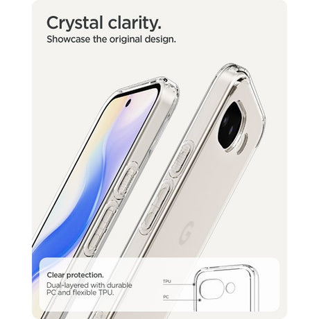 Spigen Google Pixel 10a Skal Ultra Hybrid Crystal Clear