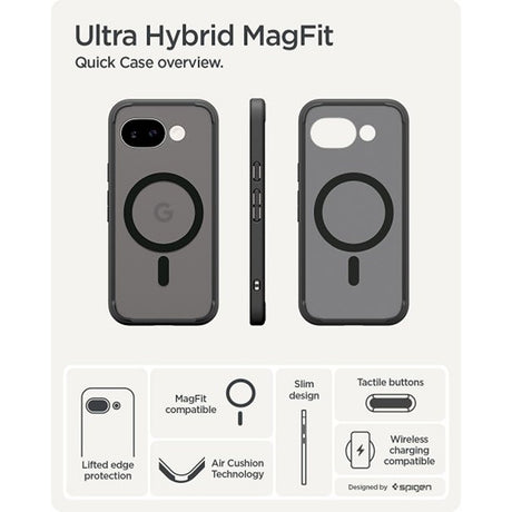 Spigen Google Pixel 10a Skal Ultra Hybrid MagFit Frost Black