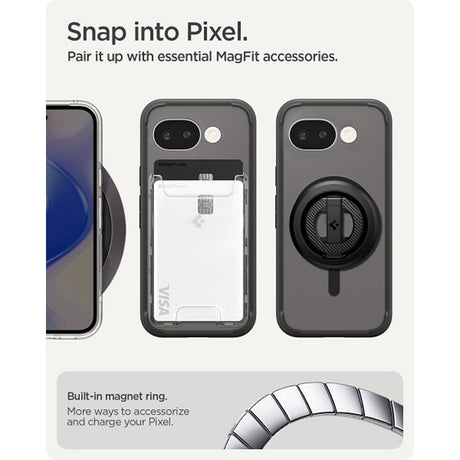 Spigen Google Pixel 10a Skal Ultra Hybrid MagFit Frost Black