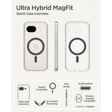 Spigen Google Pixel 10a Skal Ultra Hybrid MagFit Clear Graphite